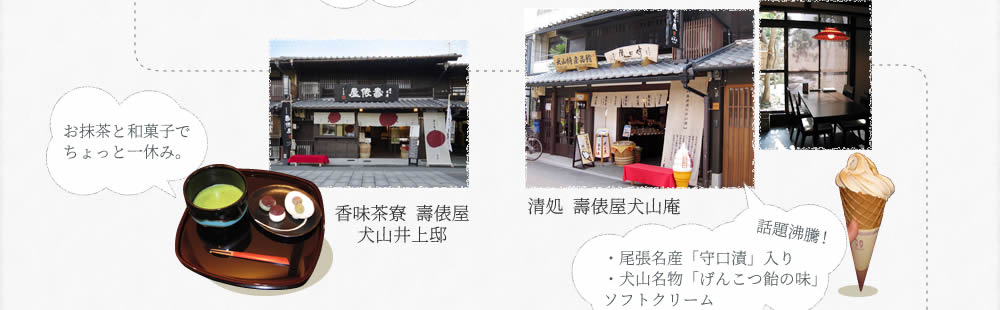 犬山散策マップ